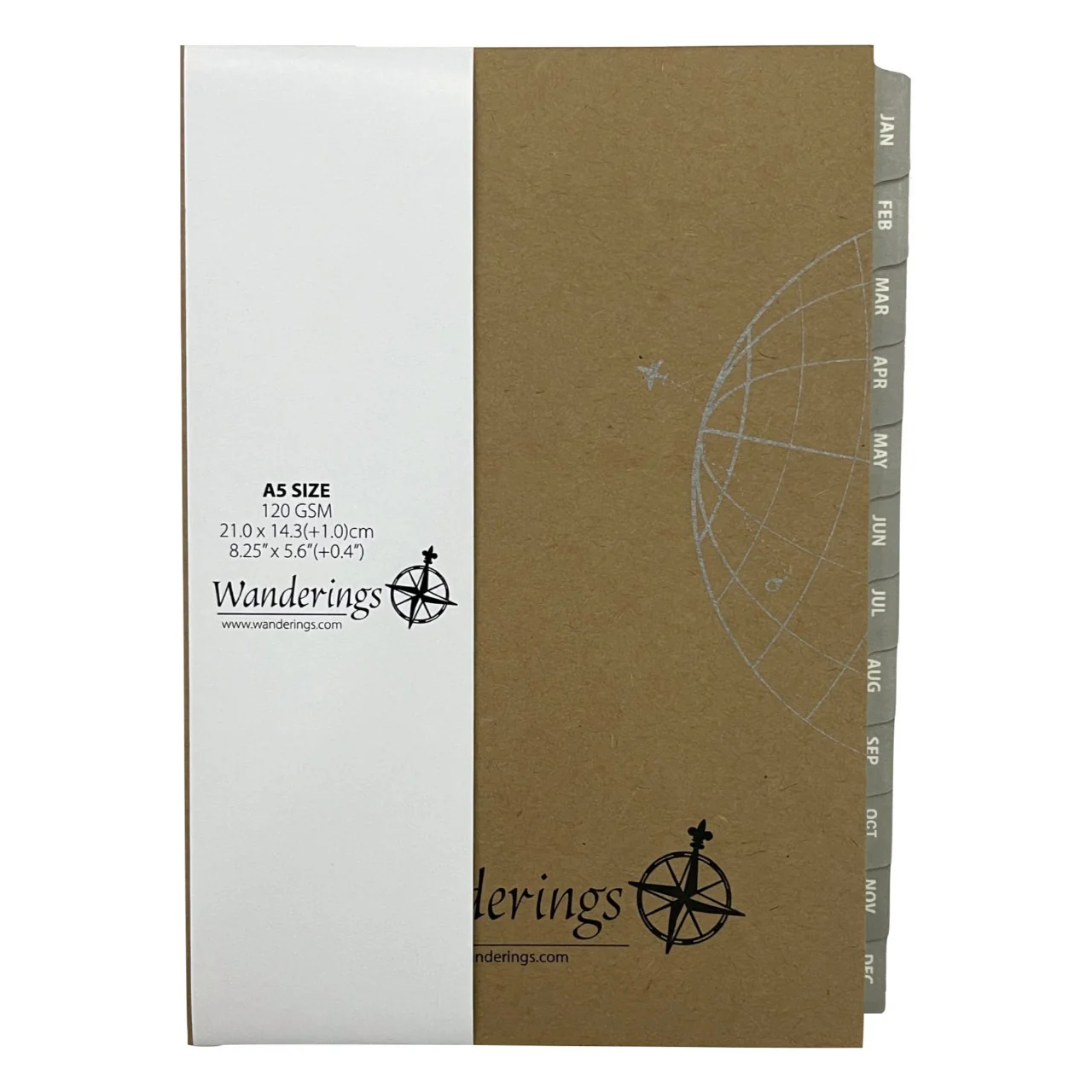 2026/27 Calendar Planner Inserts - Ivory Color - Thick Monthly Weekly Calendar Refill for A5 6-Ring Binder Planner Compatible with Filofax 8 1/4 x 5 5/8 (21cm x 14.2cm) to Jun 2027