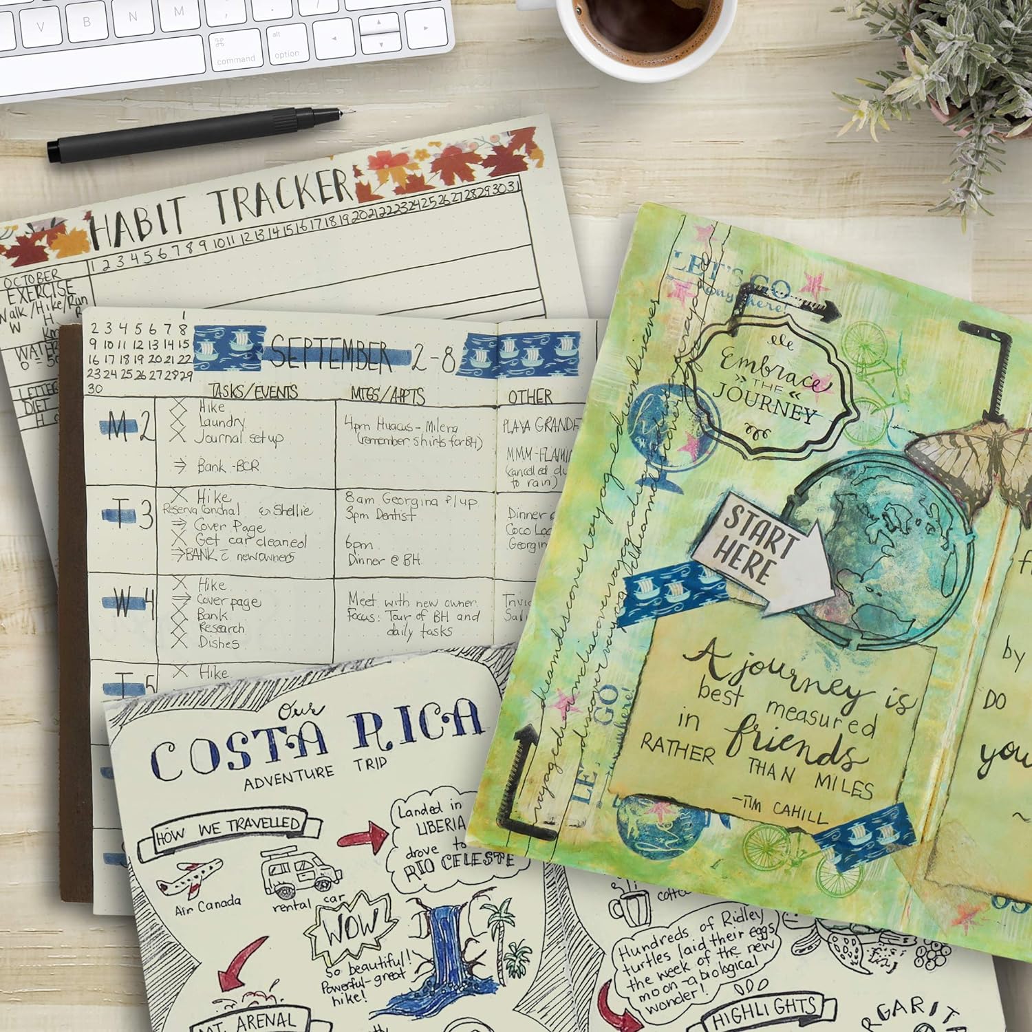 A5 Size Notebook Refills - 5.5 x 8.3 inch (14cm x 21cm), 3-Pack or 6-Pack - Image 3