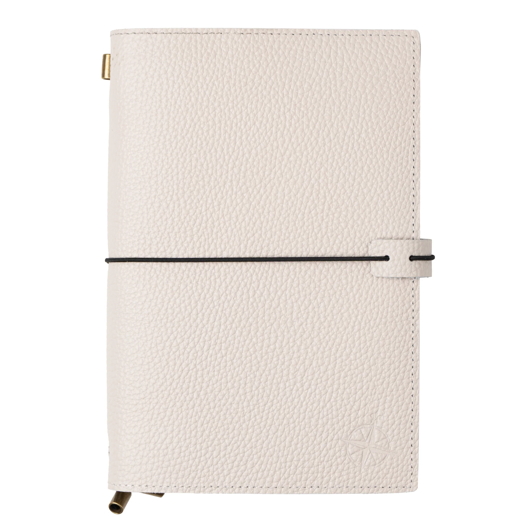 A5 Refillable Travelers Notebook with Pockets (Oat Color) — 6" x 8.7" / 15cm x 22cm - Image 3