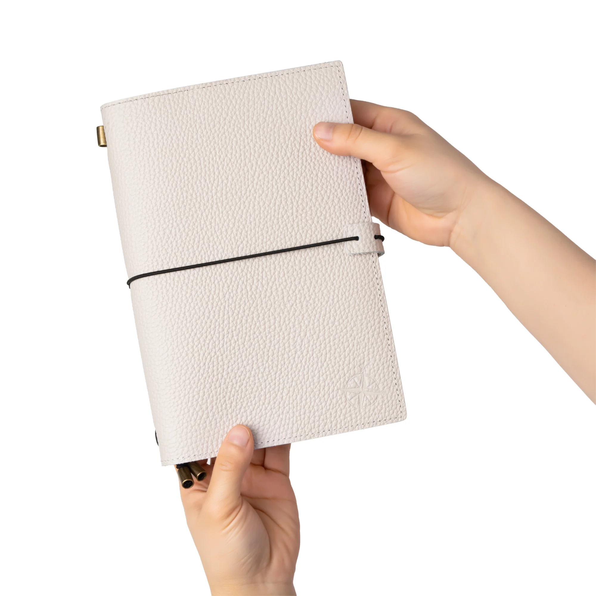 A5 Refillable Travelers Notebook with Pockets (Oat Color) — 6" x 8.7" / 15cm x 22cm - Image 6