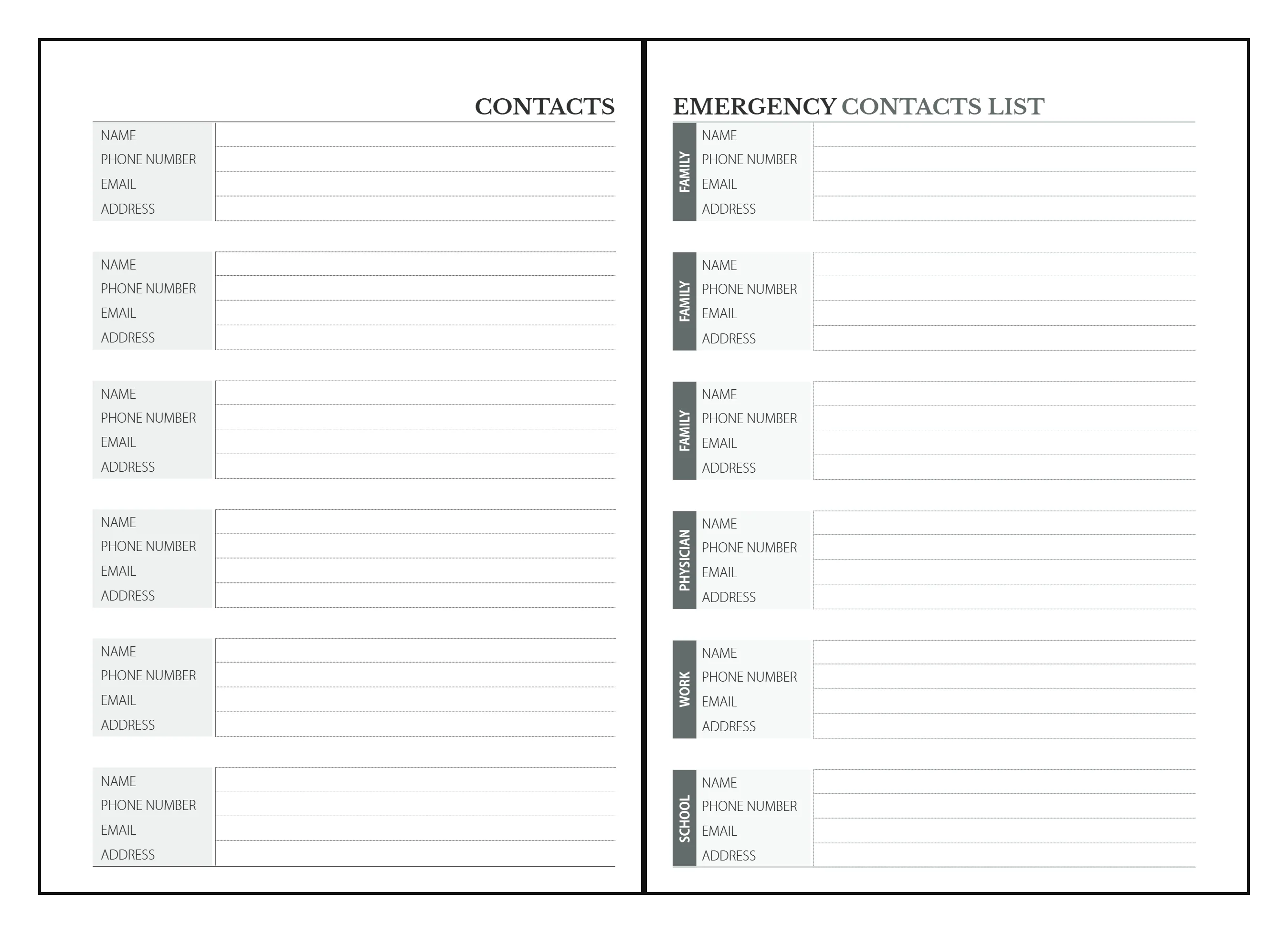 A5 Leather Planner Binder - Refillable 6-Ring Undated Journal - Hourly Daily Schedule, 60 Weekly Spreads - Image 7