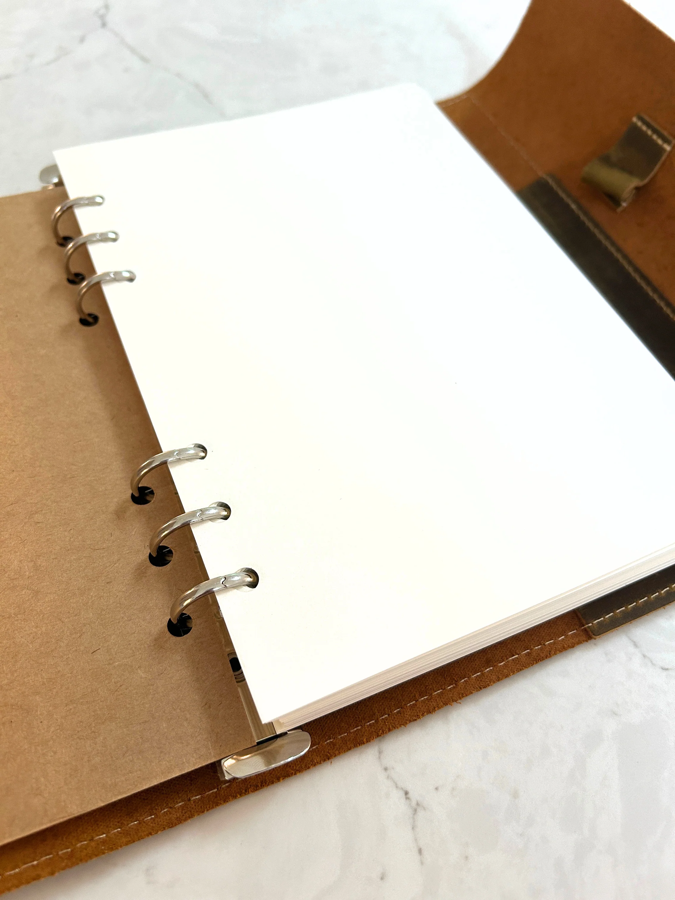 A5 6-Ring Binder Refills - Unlined, Lined, or Dotted, 100 Sheets or Double Pack - Image 6