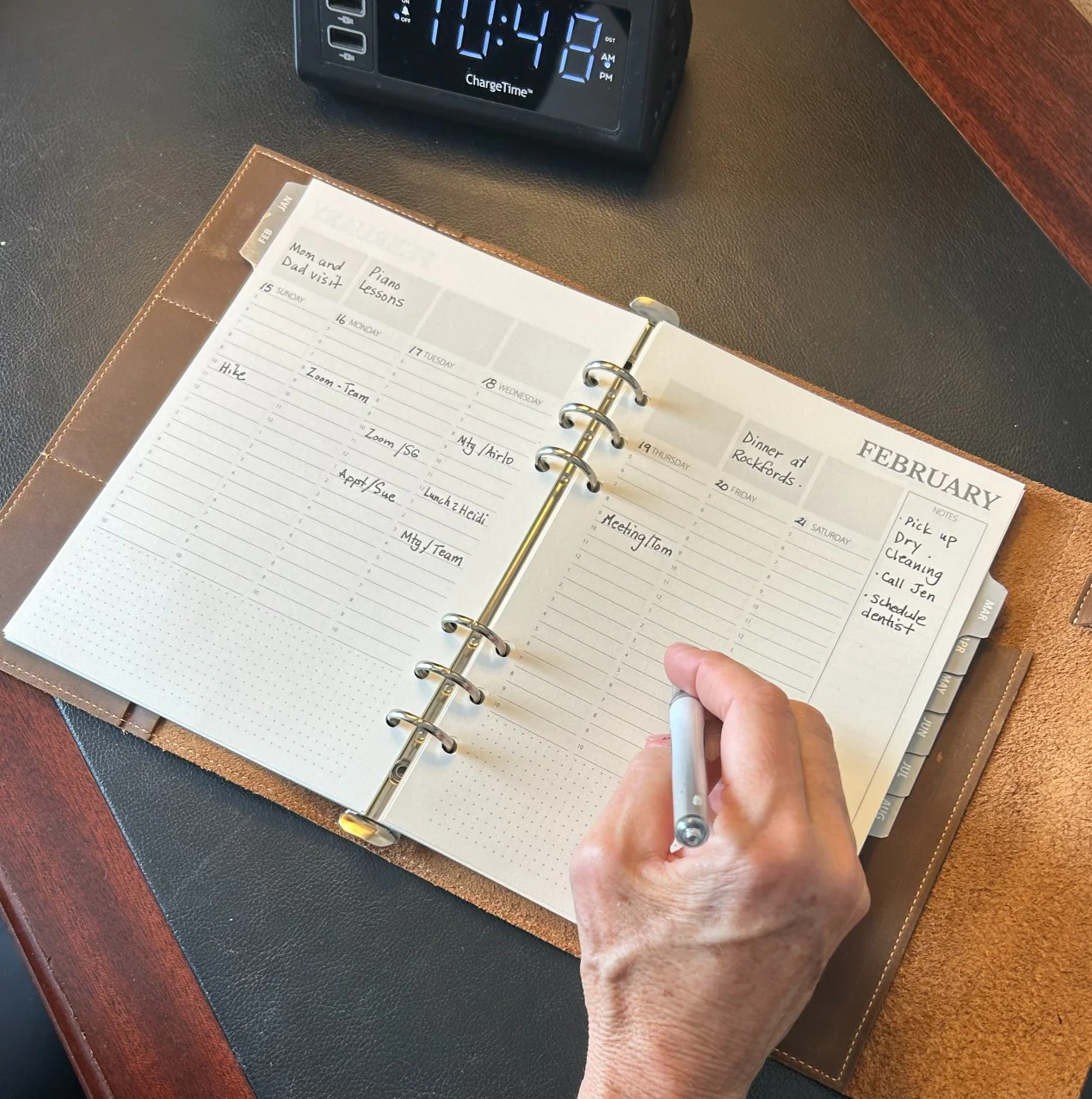 A5 Binder Undated Calendar Refills - 52 Weeks with Notes Section, 12 Months Jan - Dec - Image 6