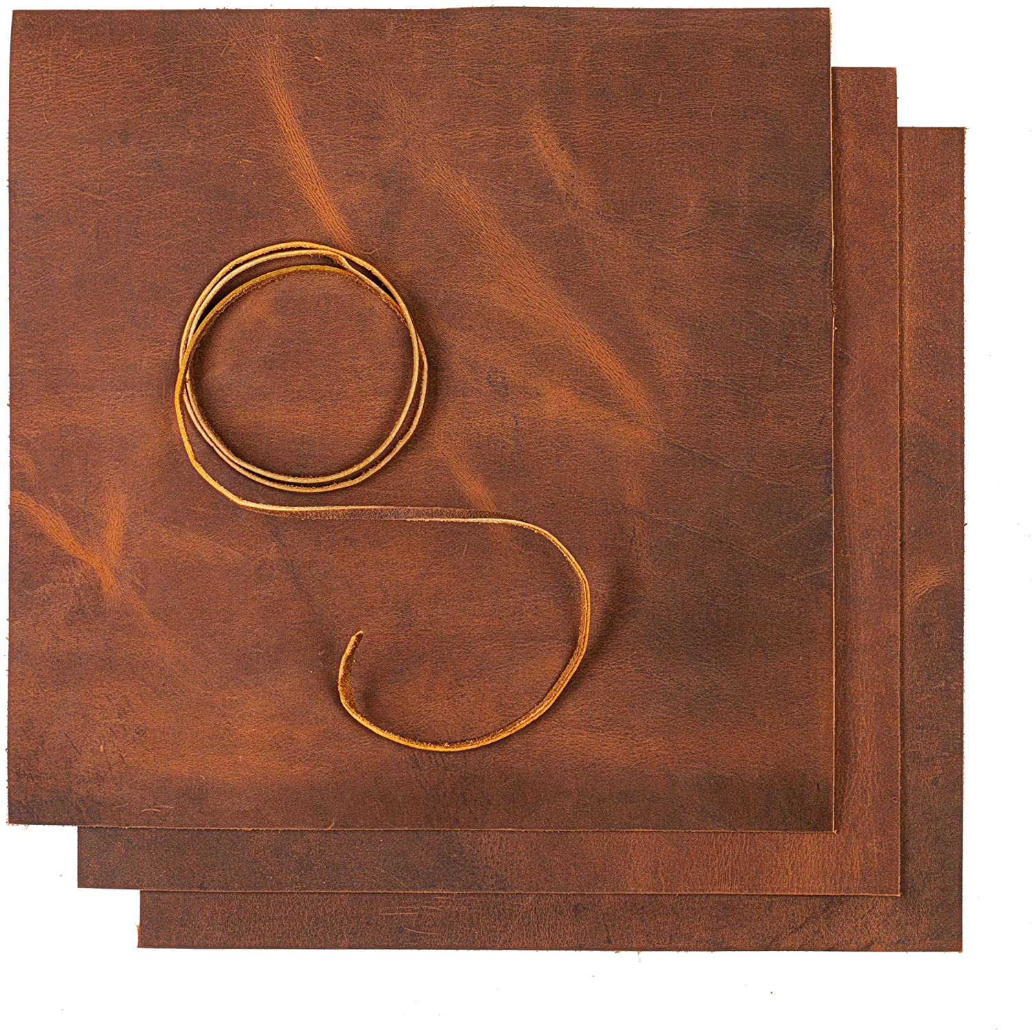 Genuine Leather Sheets and Cord for Leather Crafts - Image 9