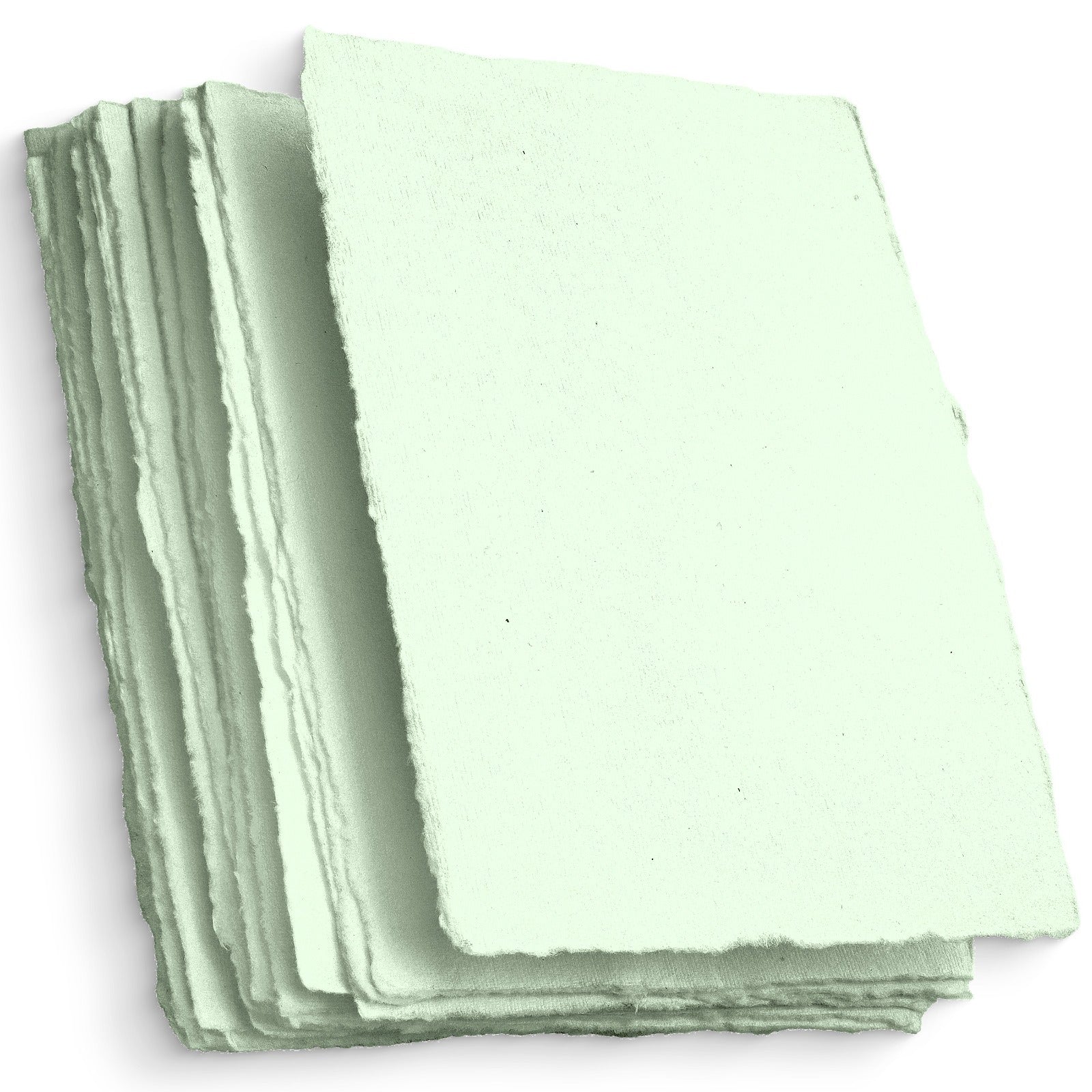 Handmade Color Deckle Edge Paper - 150 GSM  - 50 Sheets - 3 Sizes - Image 12