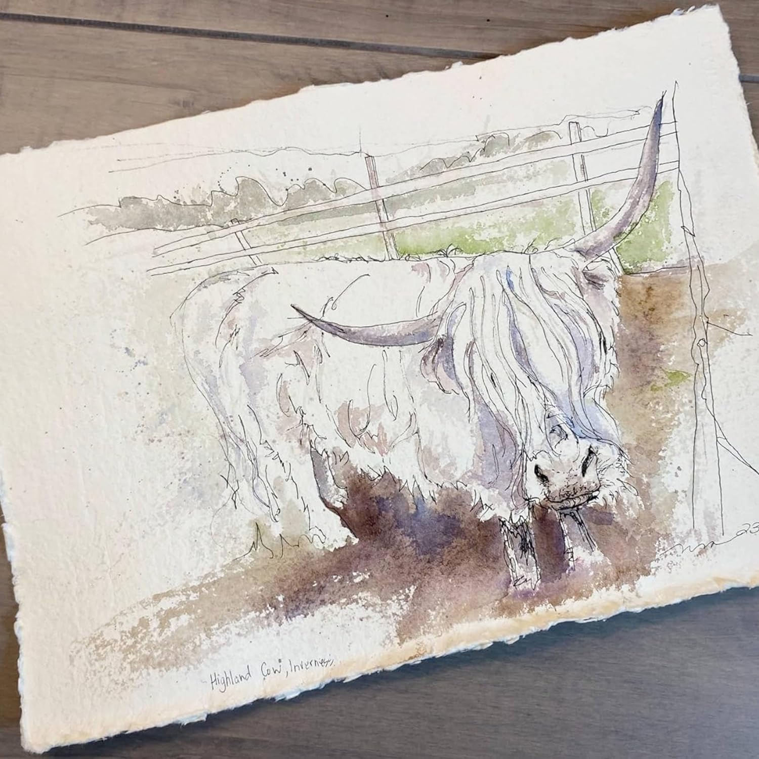Handmade Color Deckle Edge Paper - 150 GSM  - 50 Sheets - 3 Sizes - Image 13