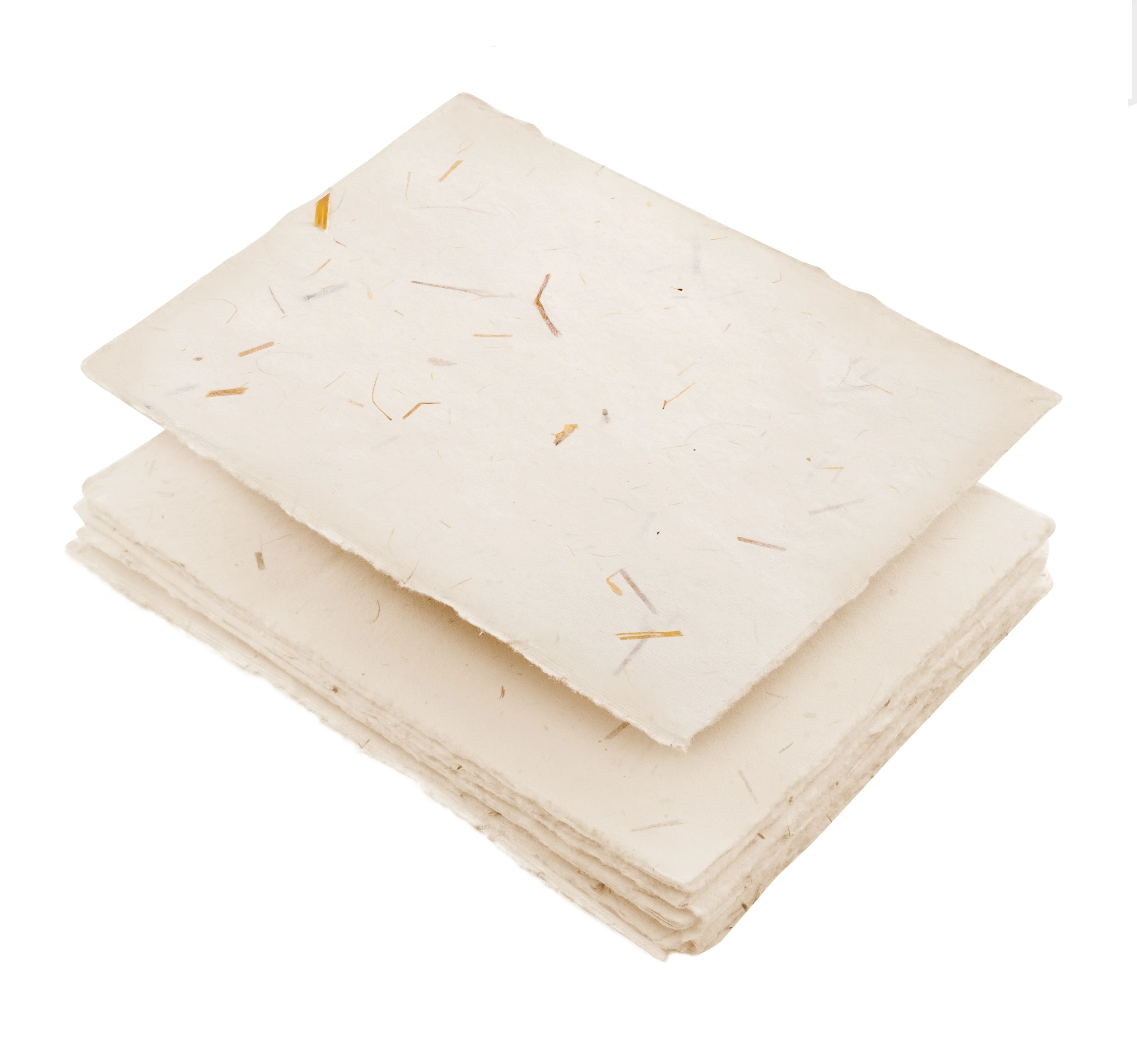 Handmade Color Deckle Edge Paper - 150 GSM  - 50 Sheets - 3 Sizes - Image 7