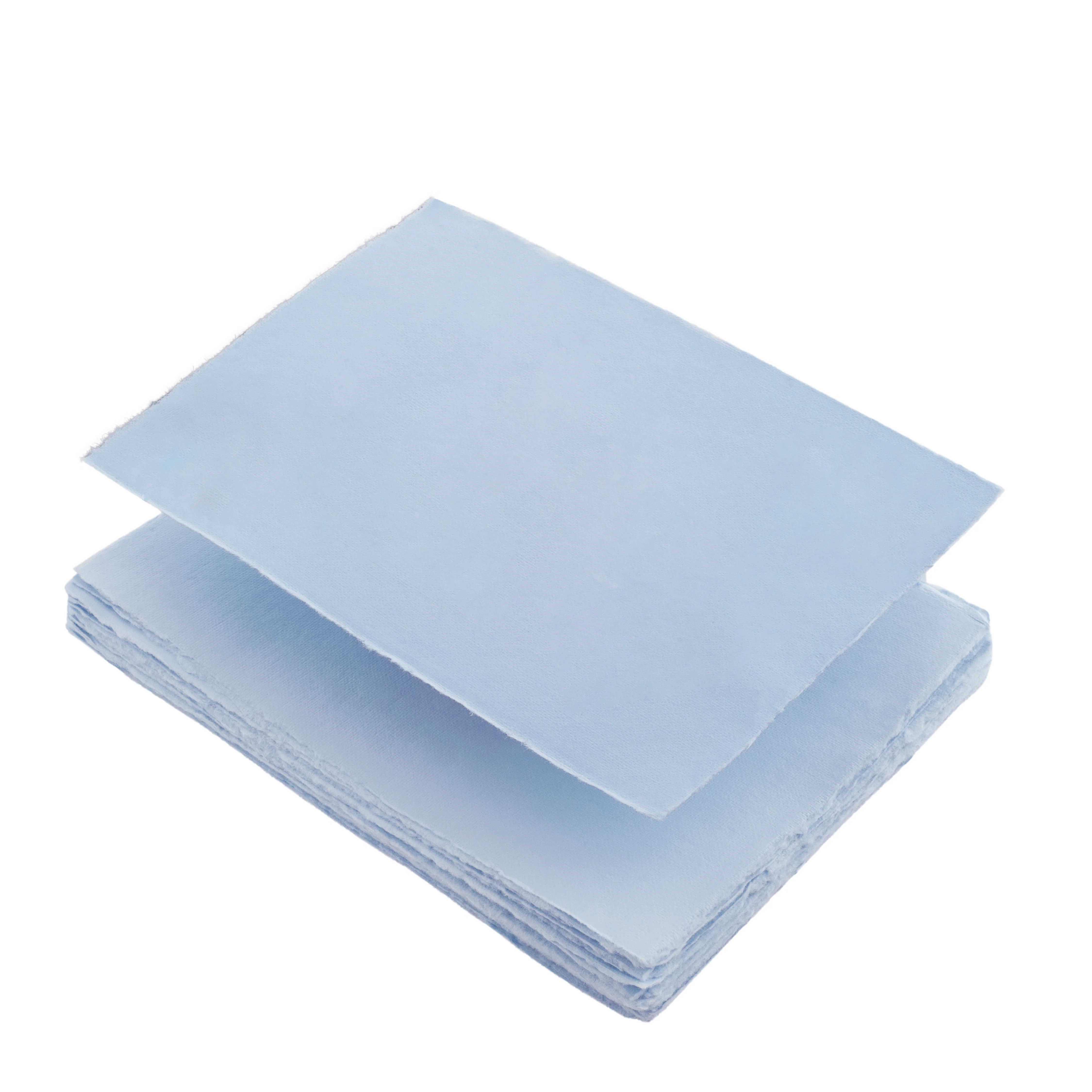 Handmade Color Deckle Edge Paper - 150 GSM  - 50 Sheets - 3 Sizes - Image 8