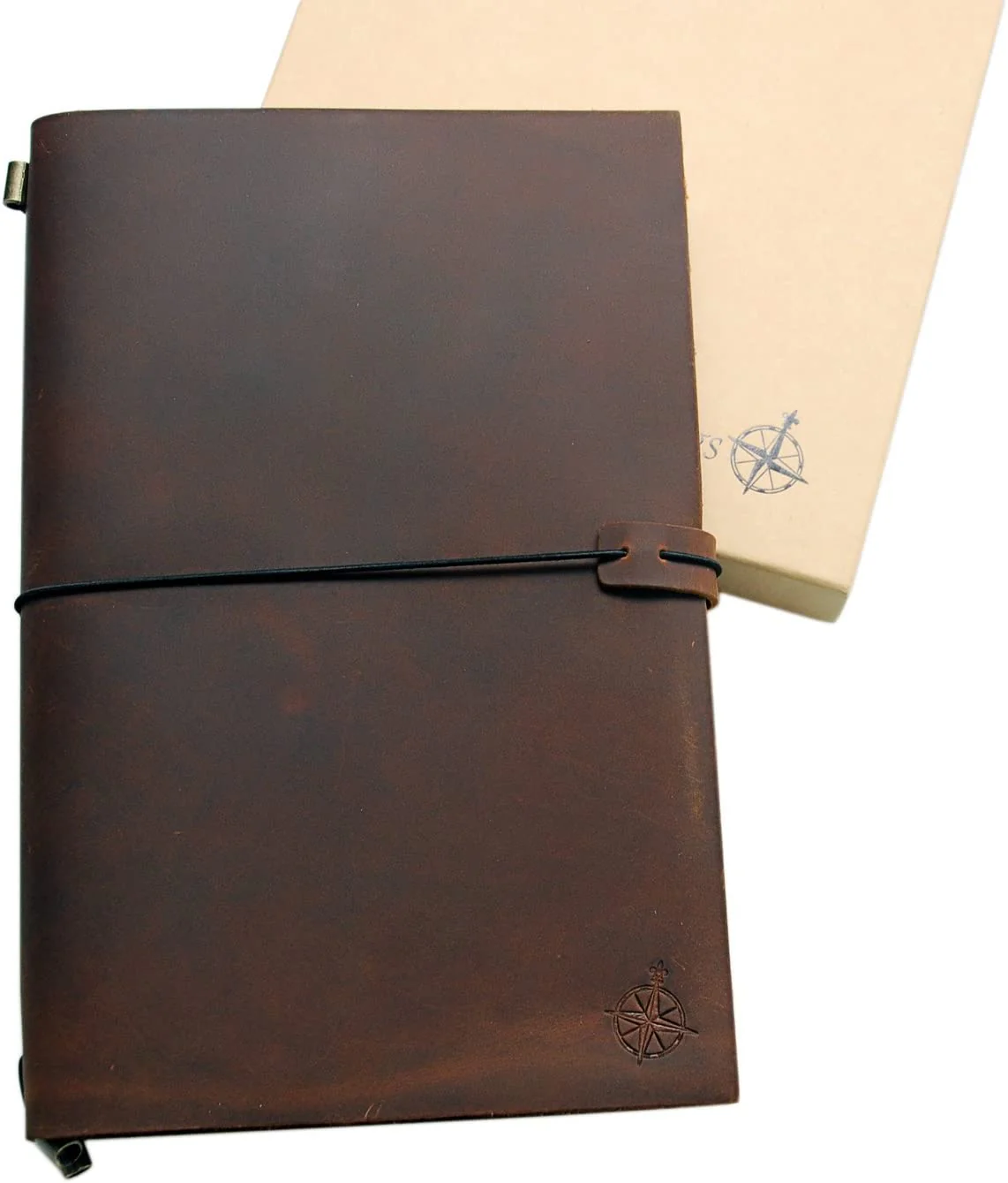 Large Leather Journal — 7.5" x 11" / 19cm x 28cm - Image 5