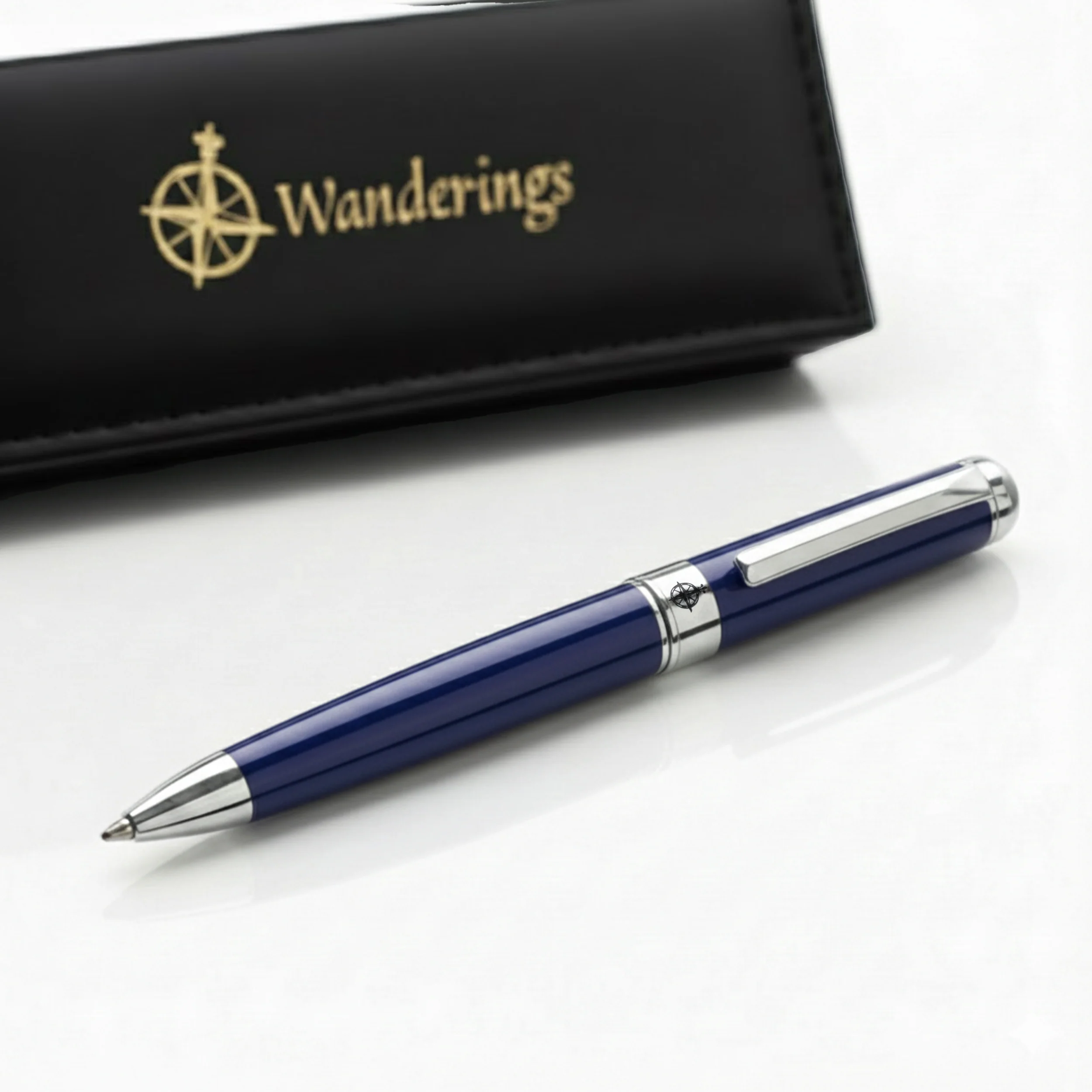 Premium Ballpoint Pen with German Ink and extra Schmidt Refill – Blue Breeze - Image 3