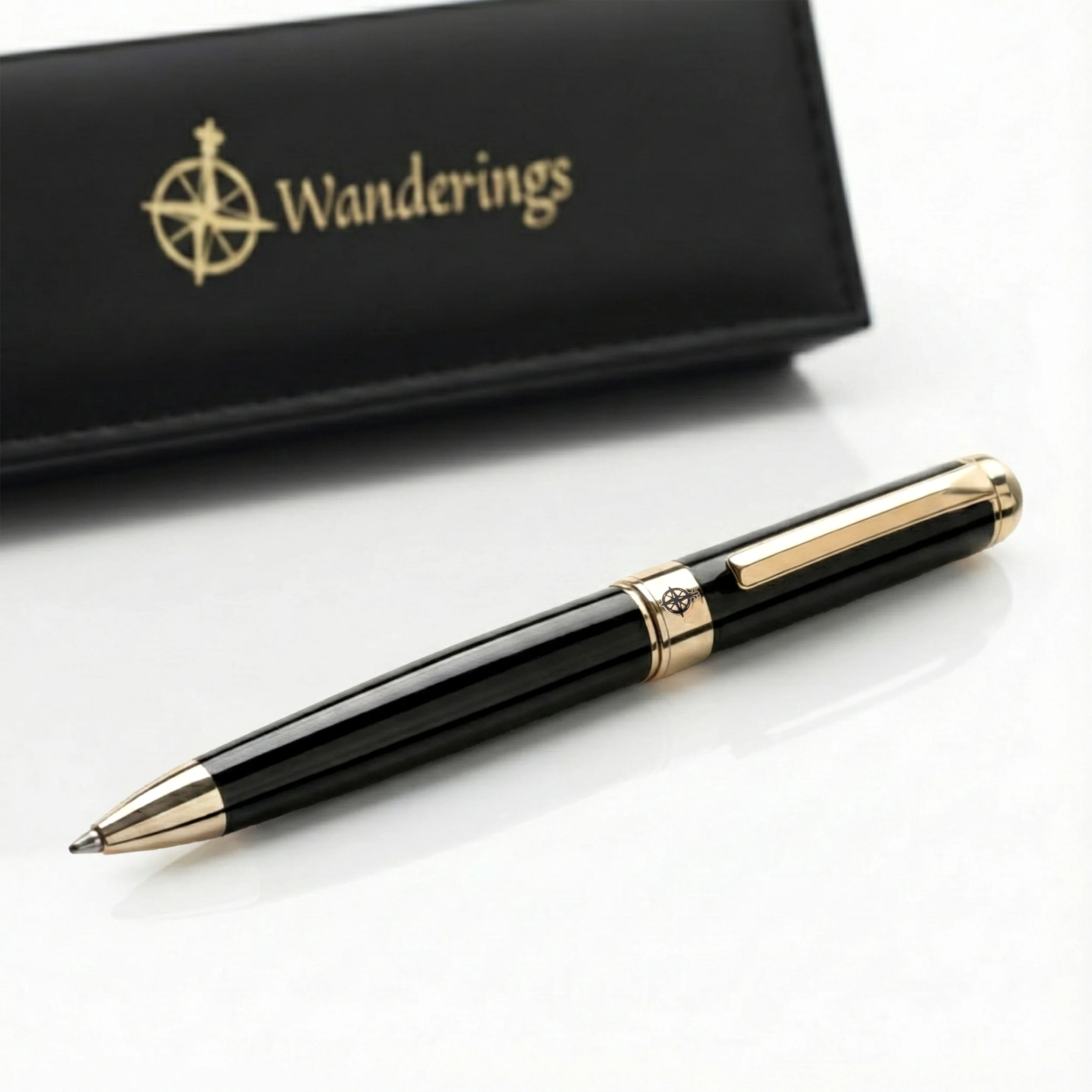 Premium Ballpoint Pens with German Ink and extra Schmidt Refill in a Giftable Presentation Case - Image 12