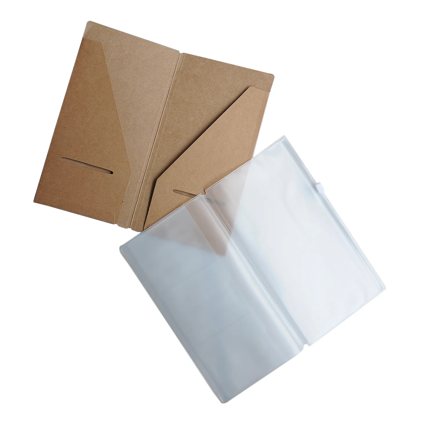 Zipper Case and Kraft Card Holder 2-Pack Accessory for Refillable Journals - Fits Any 4 x 5.25" Journal - Image 3