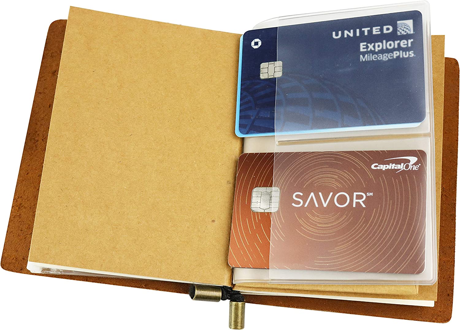 Zipper Case and Kraft Card Holder 2-Pack Accessory for Refillable Journals - Fits Any 4 x 5.25" Journal - Image 7