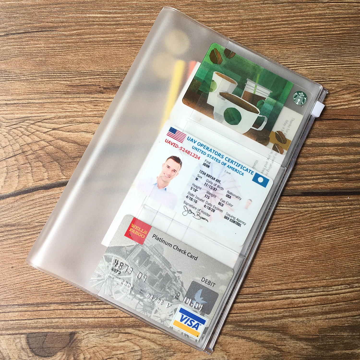 Zipper Case and Kraft Card Sleeve Holder Travelers Journal Accessories Pack 2-Pack for Refillable Travel Journals - A5 Size - 8.25 x 5.25 - Image 7